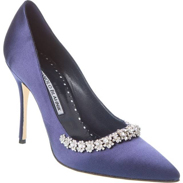 Manolo Blahnik Olarana 105 Satin Pump