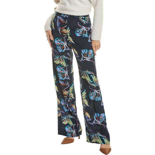 Diane Von Furstenberg Federica Silk-Blend Pant