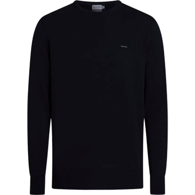 Calvin Klein Silk Blend Sweatshirt - Black