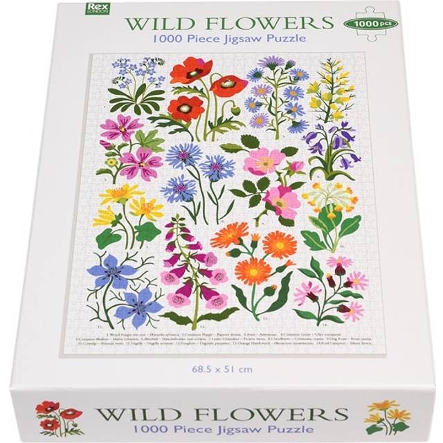 Jigsaw puzzle (1000 pieces) - Wild Flowers