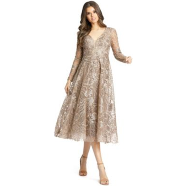 Mac Duggal Embellished Cocktail Dress