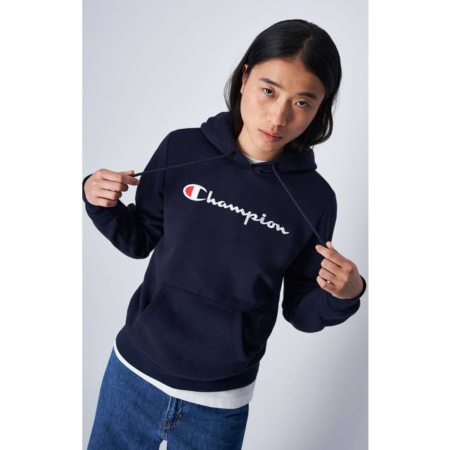Champion - Huvtröja Hooded Sweatshirt - Blå