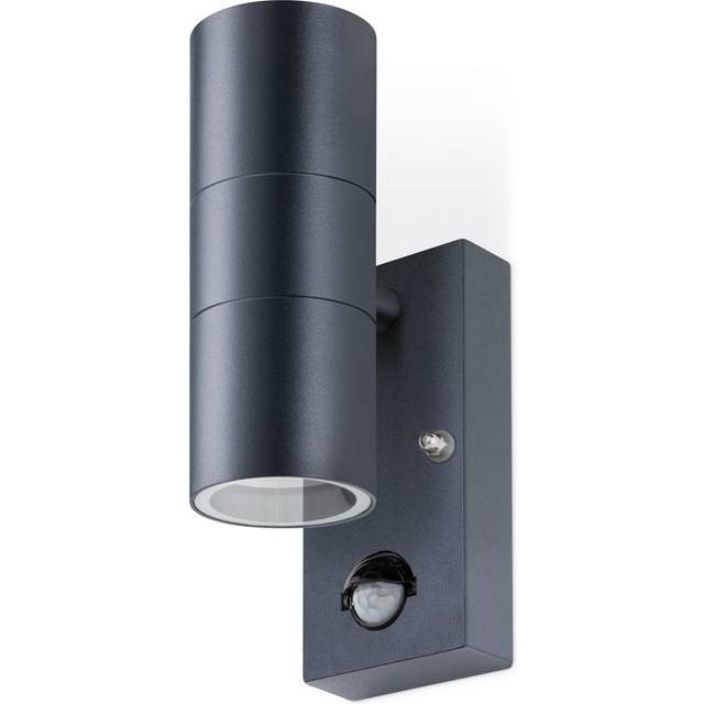 JCC Up/Down Wall Light GU10 with PIR (square base) - JC17063ANTH