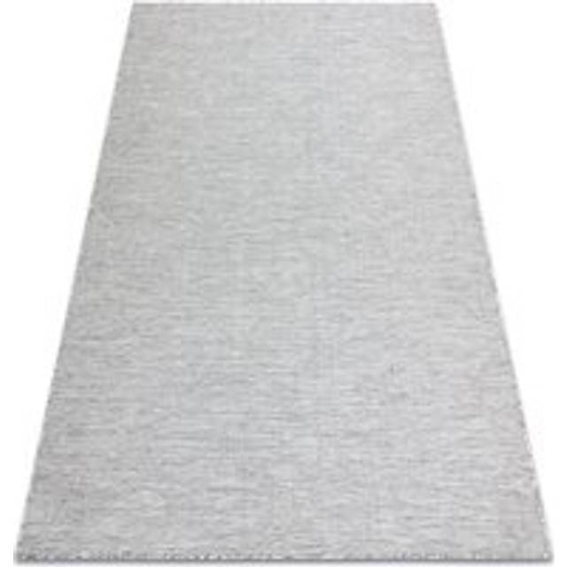 Carpet sisal patio 3069 trellis Flat woven grey / beige beige 155x220 cm