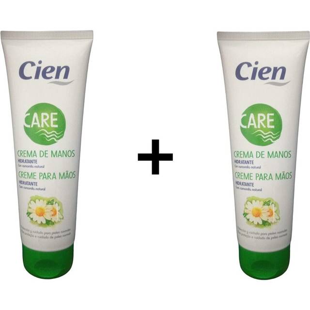 Cien Care Hands Cream With Natural Camomile 2 x 100 ml pack