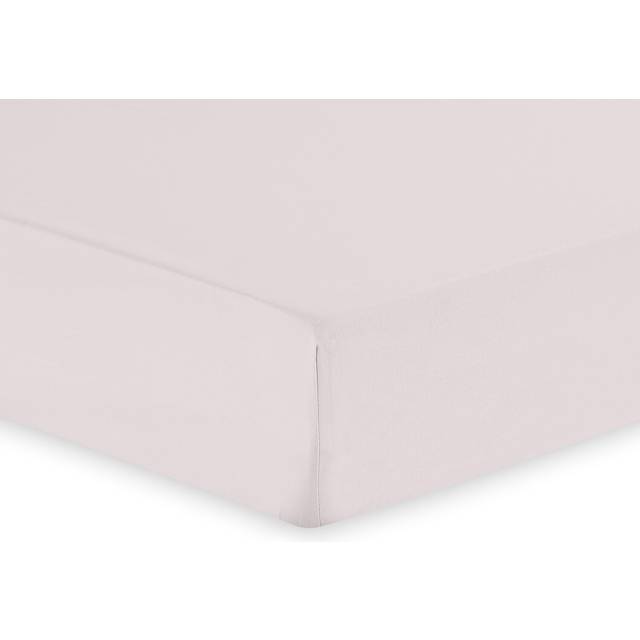 My Home Double Blush Polycotton Fitted Sheet