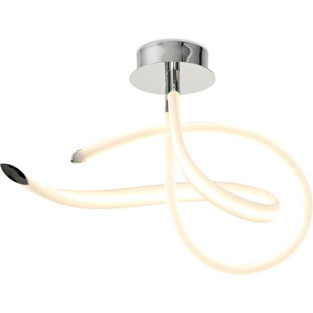 Mantra M6731 Armonia Semi Flush Curl 40W LED Polished Chrome/Frosted A