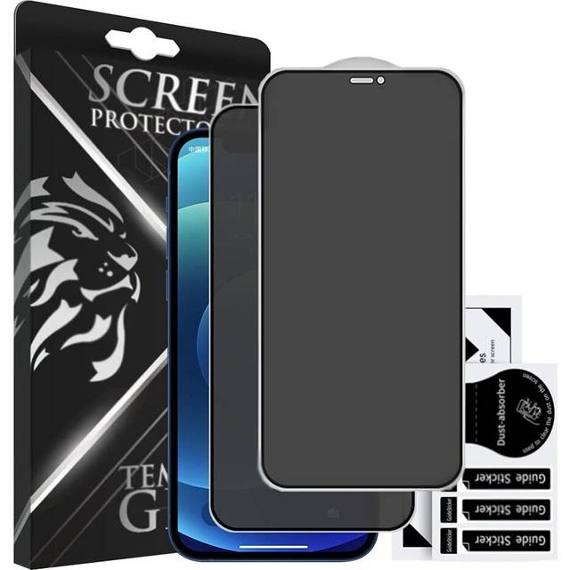 2 PACK - Privacy Anti Spy Screen Protector for iPhone 11 / XR - Edge to Edge Full Coverage - Genuine Tempered Glass Edition -...