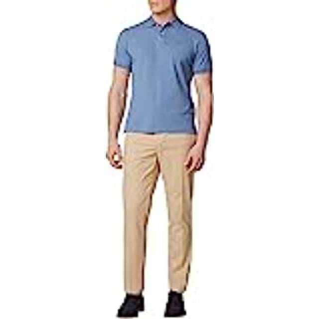 Hackett London for man. HM212487 Beige Kensington Chino Trousers (34/34), Casual, Cotton