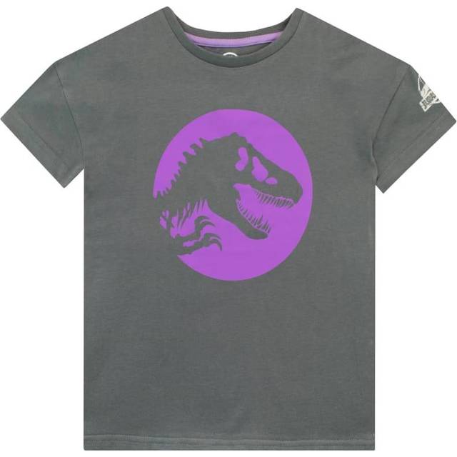Indominus Rex Dinosaur T-Shirt - Grey - 10-11 Years