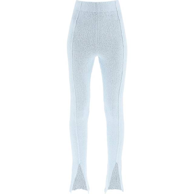 Terry-Cotton ALICIANA Flared Pants with Ankle Split size 42 (42)