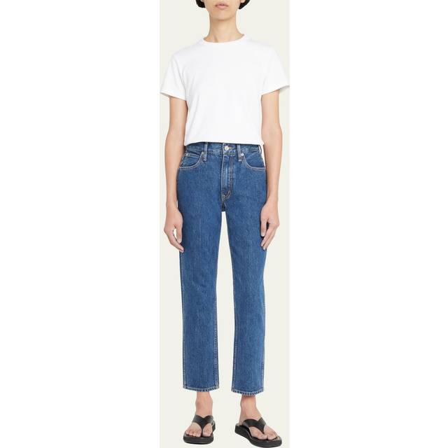 Virginia High-Rise Slim Tapered Jeans - DARK BLUE - 32