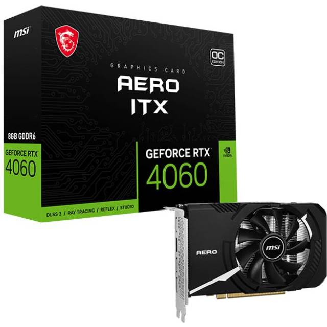 MSI GeForce RTX 4060 8GB AERO ITX OC