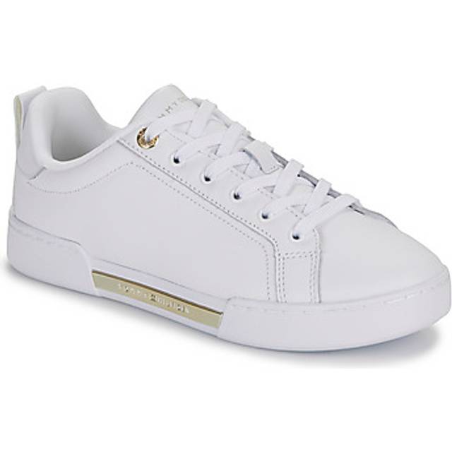 Tommy Hilfiger Court Trainer - White, White, Size 36, Women