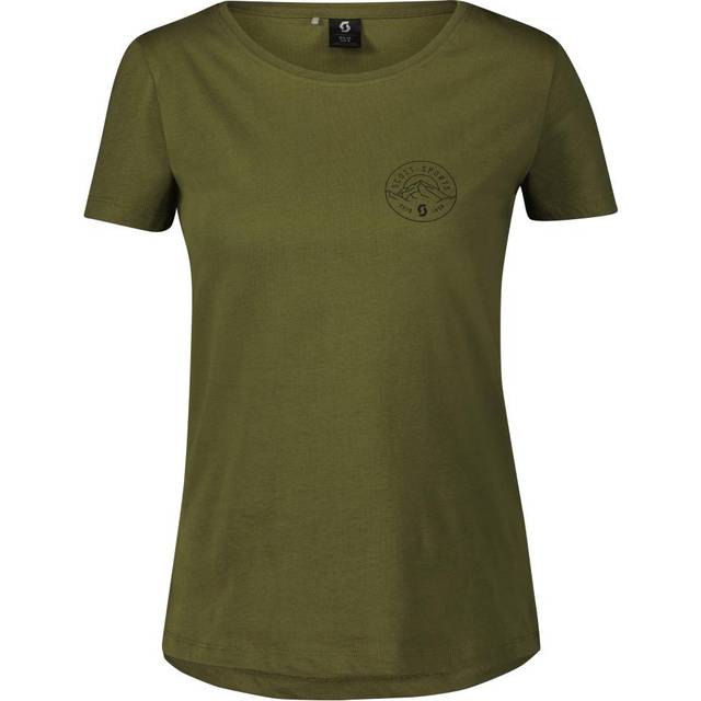 Fritidströja Scott Tee Dam Graphic SS fir green XS
