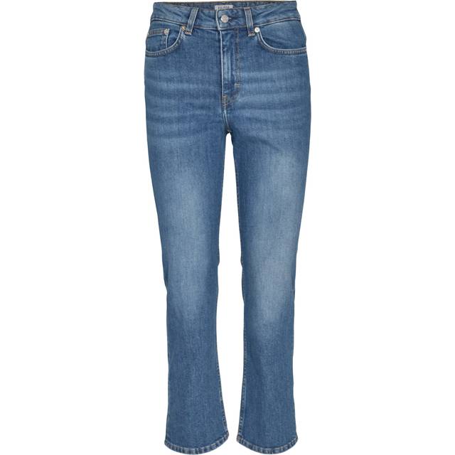 Filippa K, Jeans, Dam, W29, Bomull, Cropped Jeans i blå tvätt