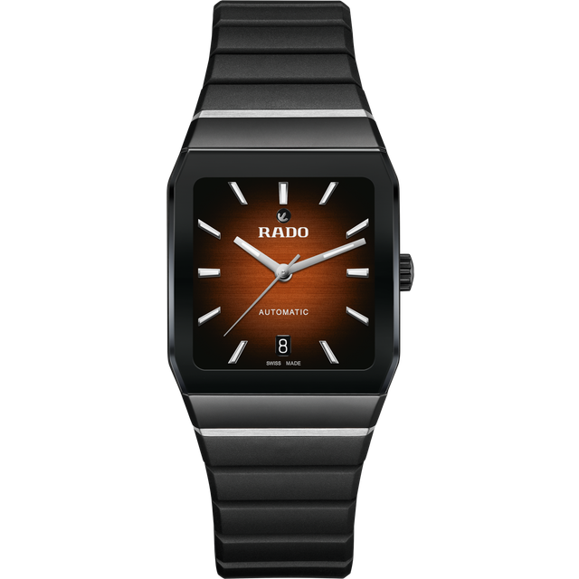 Rado Anatom Cognac Brown Dial & Black Strap Exclusive Watch