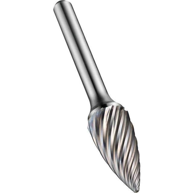 Dormer P613 6.0X6.0MM Carbide Pointed Tree Burr for Stainless Steel