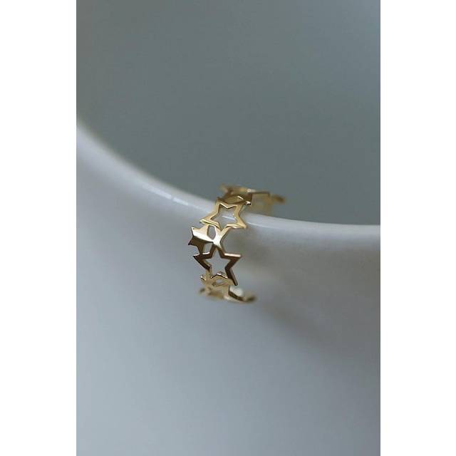 Gold Star Ear Cuff - No Piercing Necessary - One Size