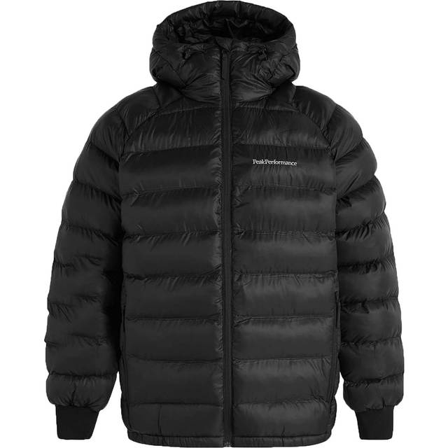 Tomic Insulated Hood Jacket M Black (M) - Svart (M)