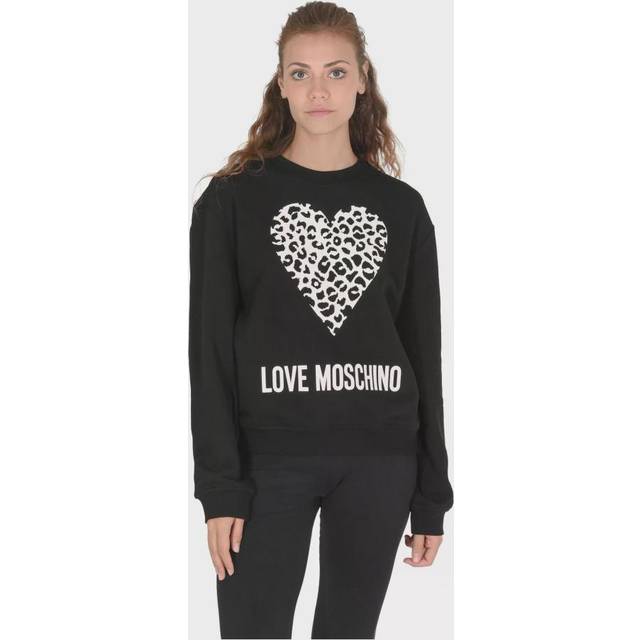 Love Moschino Womens Sweatshirt - Black - Size EU 42 (Womens)