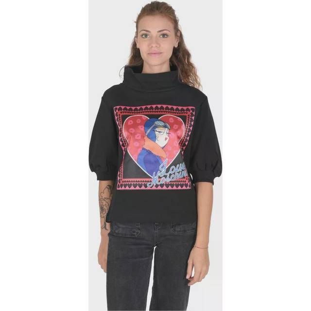 Love Moschino Womens Sweatshirt - Black - Size EU 44 (Womens)