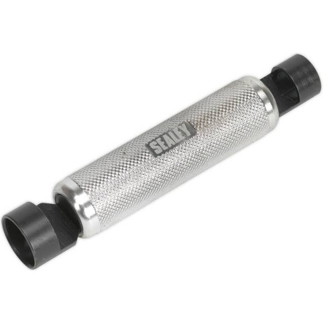 Double end brake spring washer tool - push & twist action - drum brake assembly