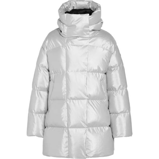 Metallic Jacket W Silver (38) - Grå (38)