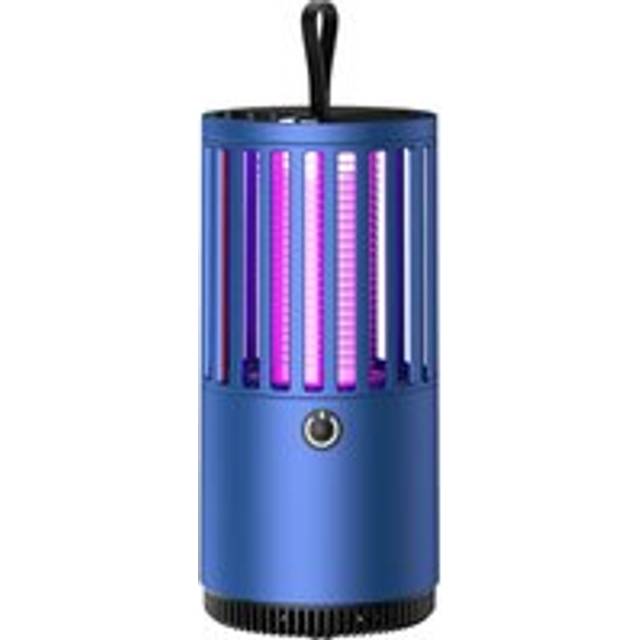 Hushållsmyggdödarlampa Elektrisk myggfällalampa Bärbar myggfällalampa USB Powered vit