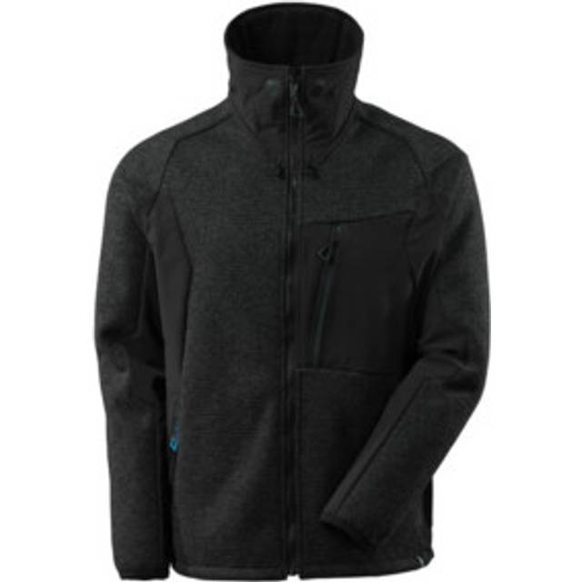 Mascot Knitted Jacket with Zipper Black (M)