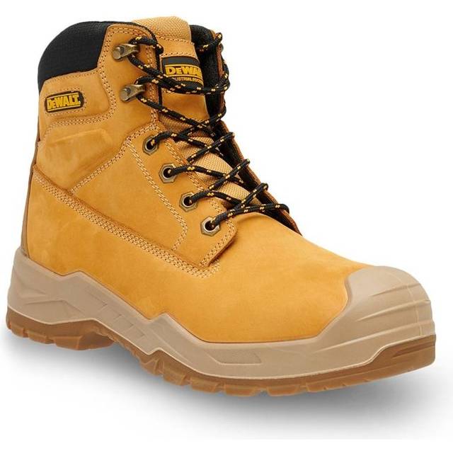 Dewalt Jamestown Side Zip Safety Boot Wheat UK11 Shoe Size: UK11, Colo