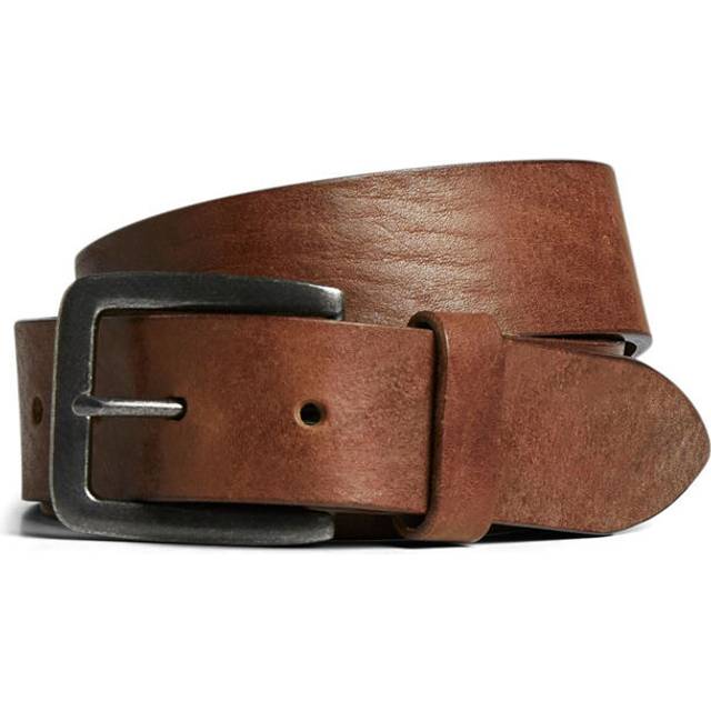 Belt Jack & Jones Victor Cuir - Marron - 80