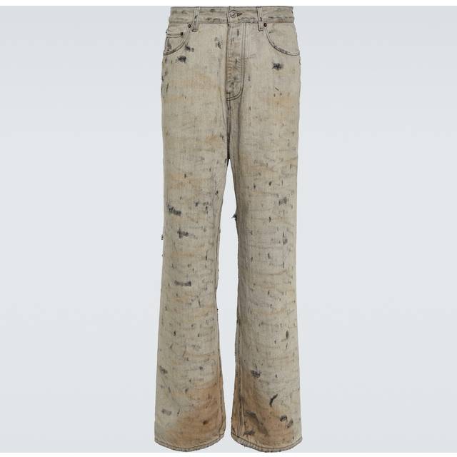 Balenciaga Super Destroyed straight jeans - blue (M)