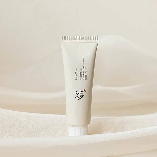 Beauty of Joseon Rice Probiotics Sunscreen Spf 50+ Solskyddsmedel med extraits de riz.