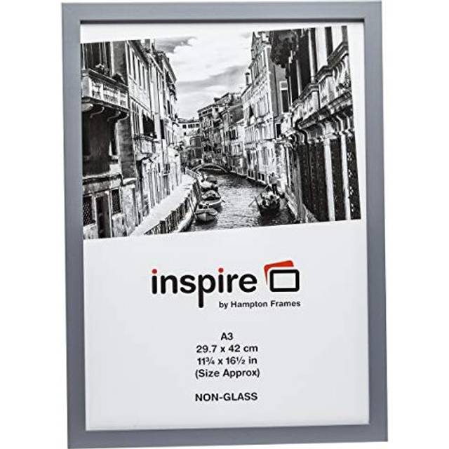 ZURICH A3 (30x42cm) Grey Picture Poster Photo Frame Plexi (Non-Glass) ZURA3GRY