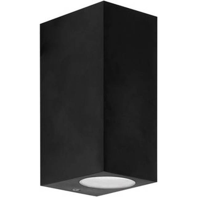 Forlight Lighting Kubo Double Emission Outdoor Wall Fixture Up Down Light Black - black