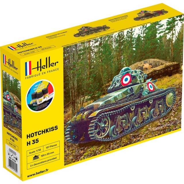 heller Model Military Tank Hotchkiss H35-1/35 57132