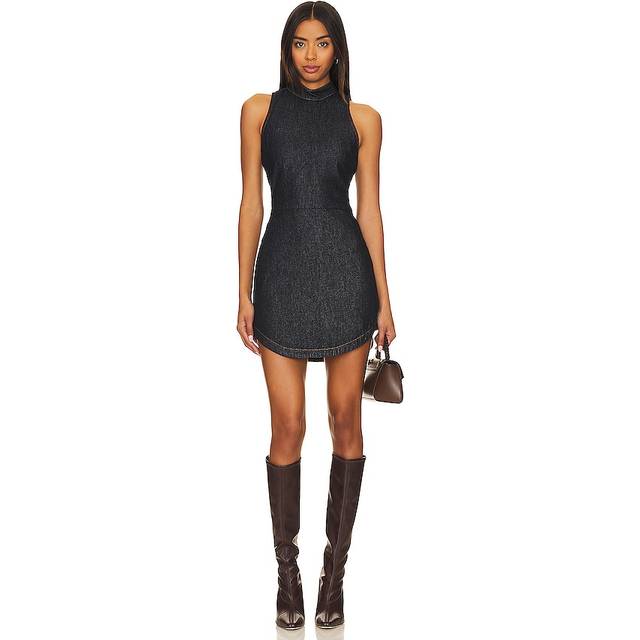 Amanda Uprichard Marshall Denim Mini Dress