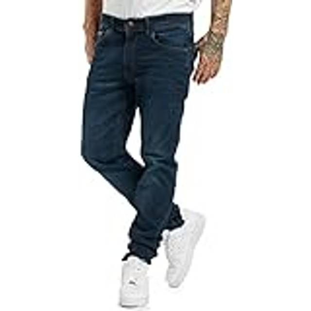 Supreme Stretch Seaham Classic Jeans in Slim Fit and Mid Rise - Dark Blue - W29 L30
