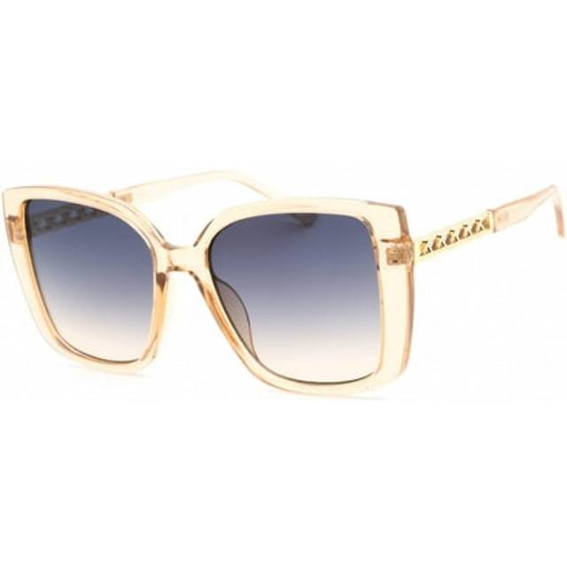 Guess Factory Blue Gradient Browline Ladies Sunglasses GF0427 27W 57 (OS)