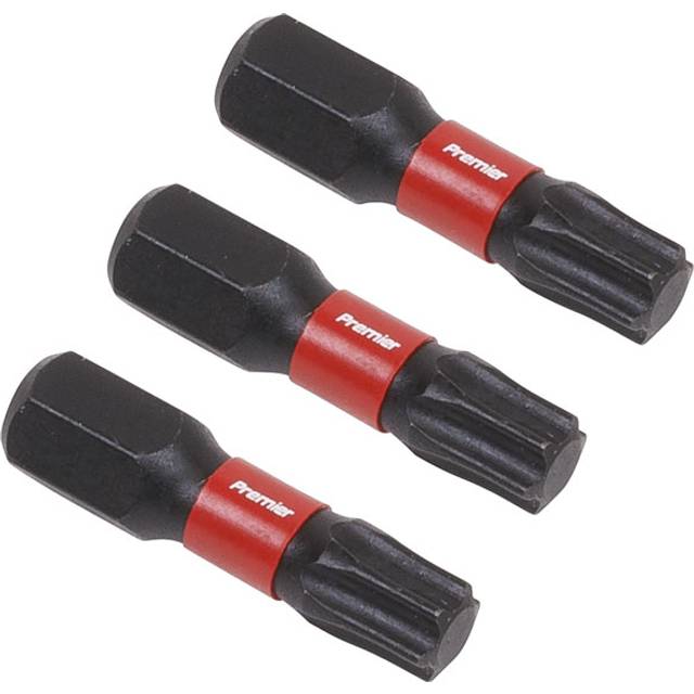 Sealey AK8220 TRX-Star* T30 Impact Power Tool Bits 25mm - 3pc