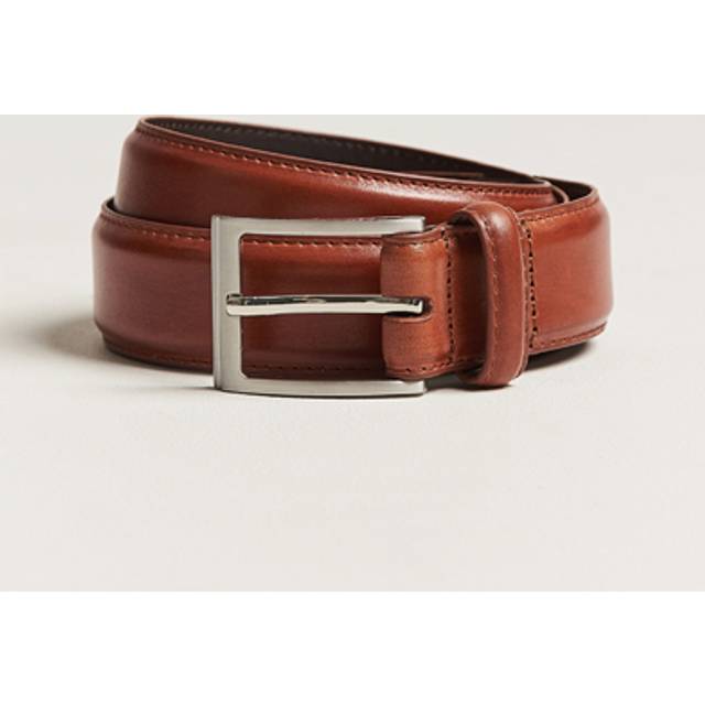 Loake 1880 Philip Leather Belt Mahogany