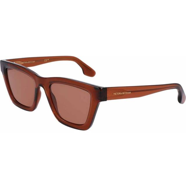 Brown Square Sunglasses 52mm (*)
