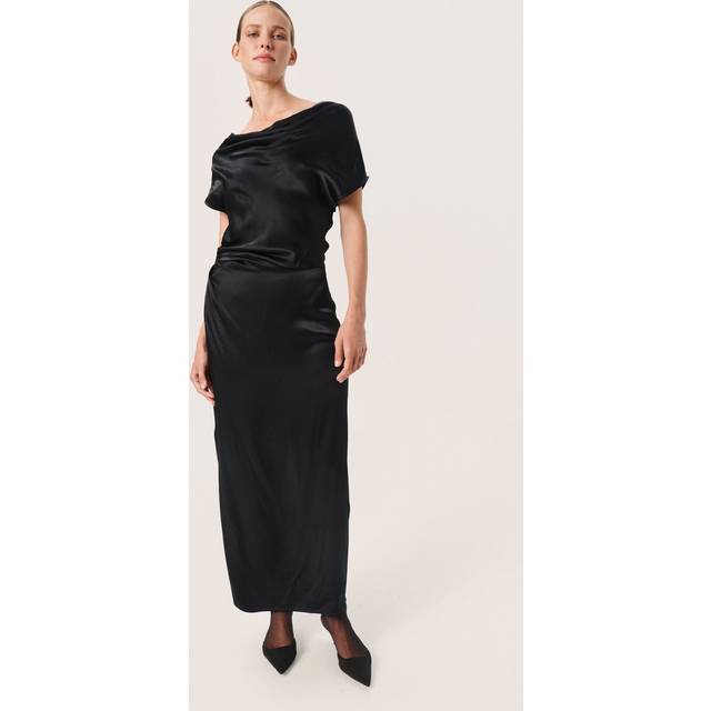 Soaked In Luxury Seleena Short Sleeve Maxi Dress