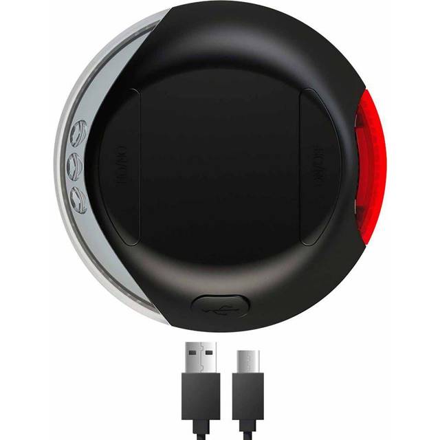 Flexi LED Lighting System integrated with battery + USB, Svart