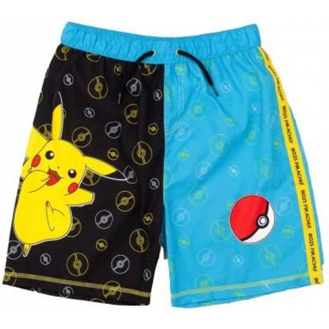 Pokemon Boys Pikachu Pokeball simshorts 10-11