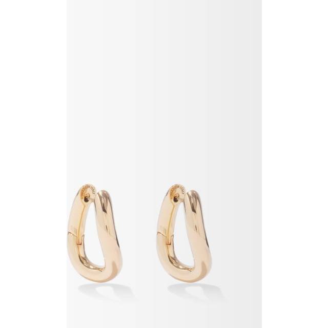 Balenciaga Loop XS Earrings - Gold - Women's - Brass