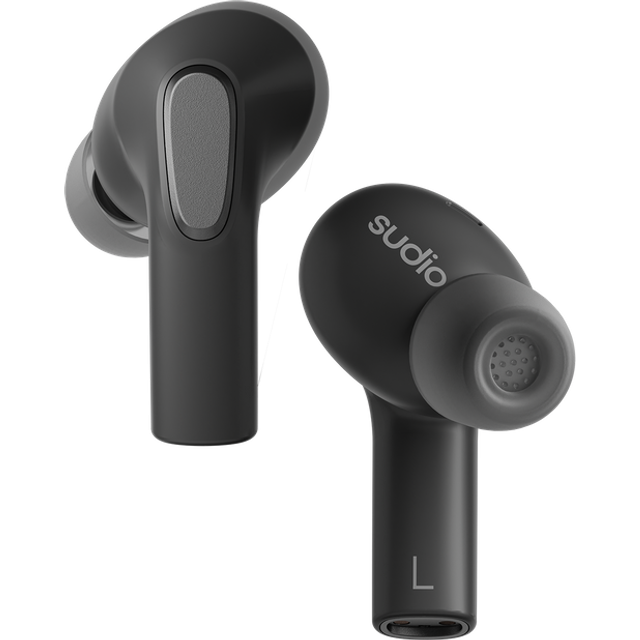 Sudio E3 White, in Ear, True Wireless, stänksäker, IPX4, Bluetooth v5.3, USB-C, 6h speltid