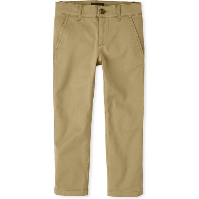The Children's Place Boys Stretch Skinny Chino Pants Flax Single 5S
