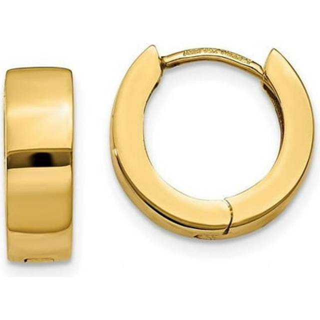 10K Hinged Hoop Earrings